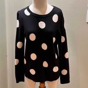 Long sleeve black sweater